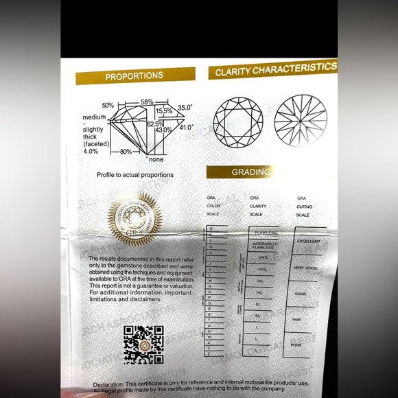 🚫SOLD🚫2ct moissanite diamond necklace - Picture 15 of 15